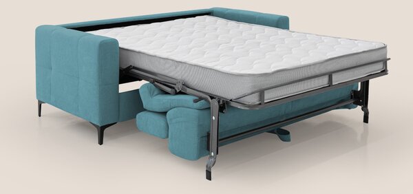 Gardenia divano letto materasso alto 18 cm con poggiatesta reclinabili