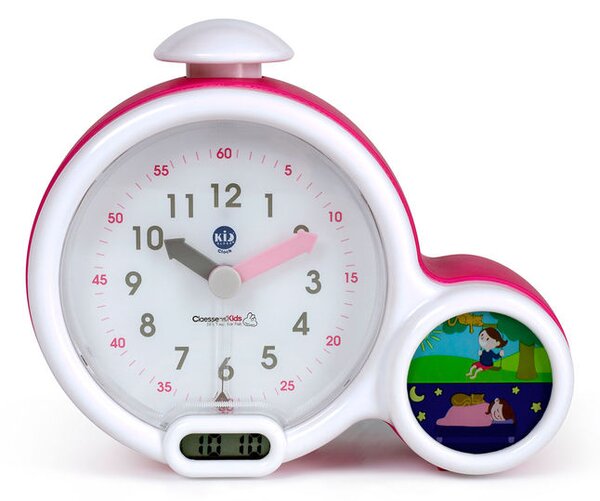 Sveglia educativa analogica Clock Pabobo Rosa