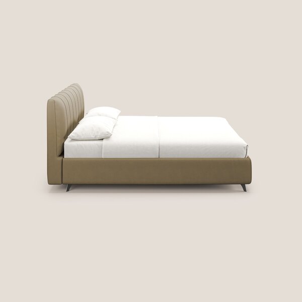 Bogart letto imbottito contenitore completamente sfoderabile in microf