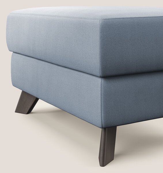 Moon Pouf contenitore e piedini alti in microfibra impermeabile T11 ca