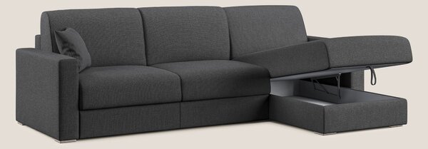 Best Divano letto angolare con penisola in tessuto smacchiabile QuickC