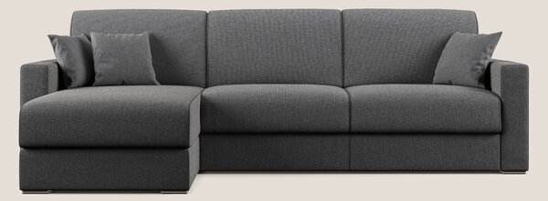 Best Divano letto angolare con penisola in tessuto smacchiabile QuickC