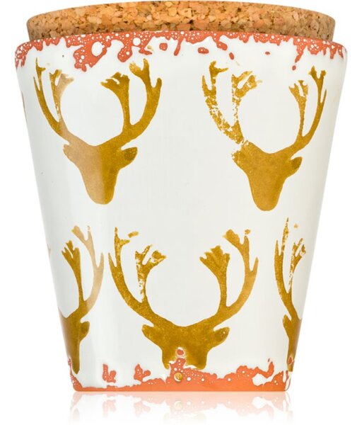 Wax Design Deer Brown candela profumata 8 cm