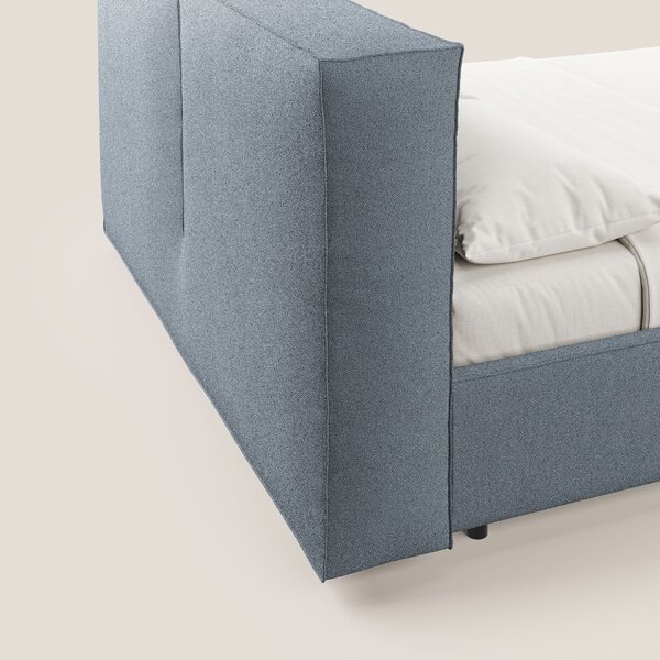 Cocoon letto imbottito contenitore sfoderabile in bouclet impermeabile