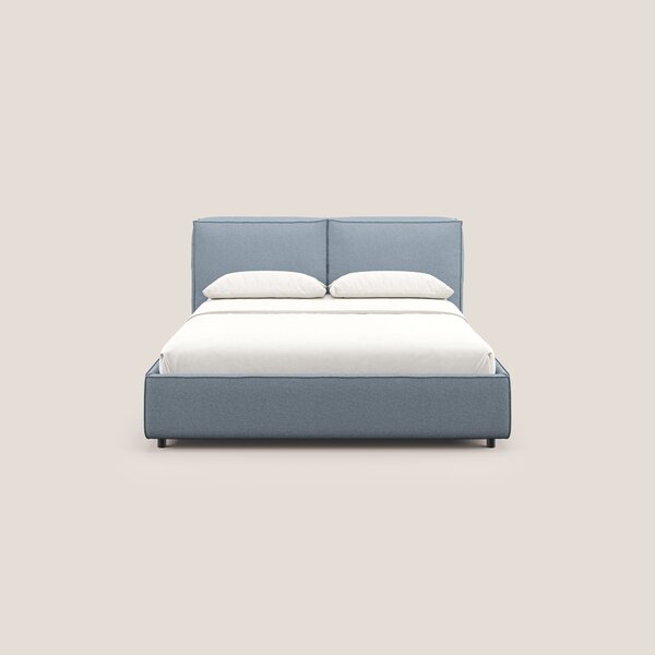 Cocoon letto imbottito contenitore sfoderabile in bouclet impermeabile