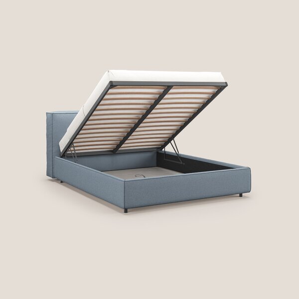 Cocoon letto imbottito contenitore sfoderabile in bouclet impermeabile