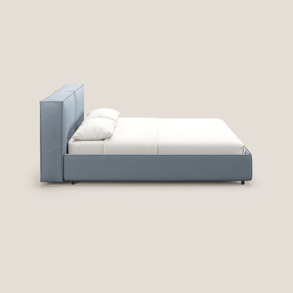 Cocoon letto imbottito contenitore sfoderabile in bouclet impermeabile