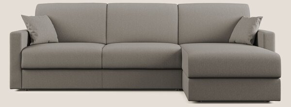 Chris Divano letto angolare 5 posti in tessuto impermeabile T13 tortor
