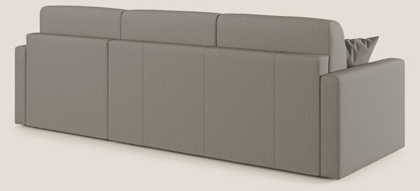 Chris Divano letto angolare 5 posti in tessuto impermeabile T13 tortor