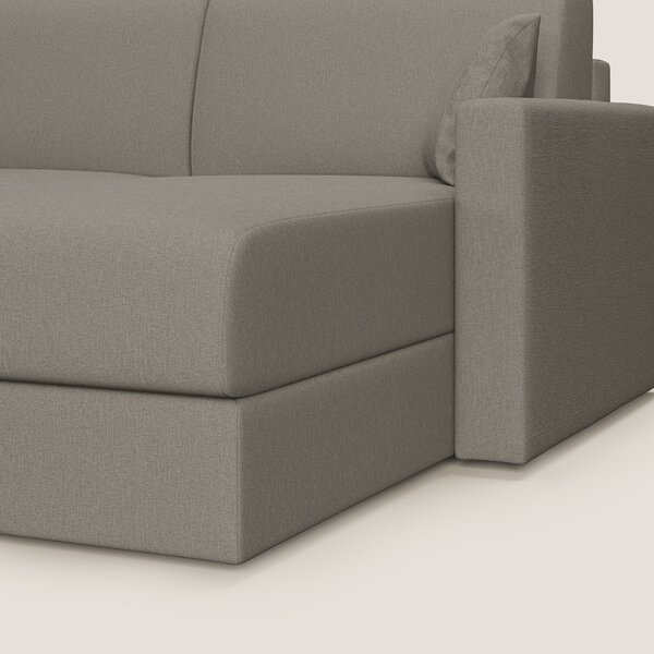 Chris Divano letto angolare 5 posti in tessuto impermeabile T13 tortor