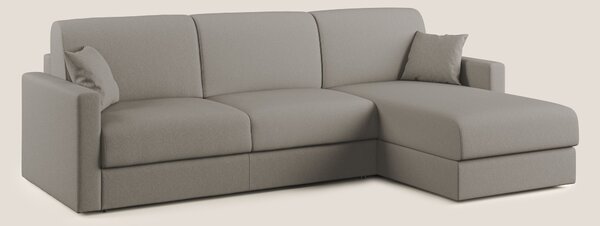 Chris Divano letto angolare 5 posti in tessuto impermeabile T13 tortor