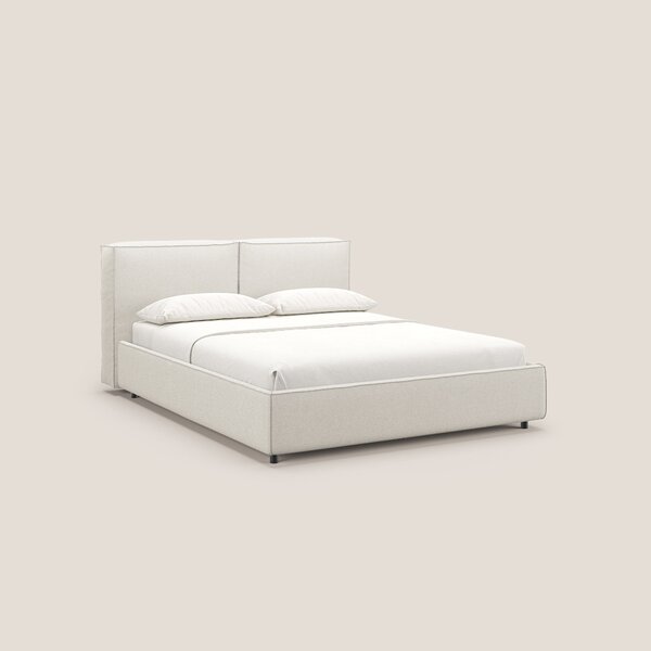Cocoon letto imbottito contenitore sfoderabile in bouclet impermeabile