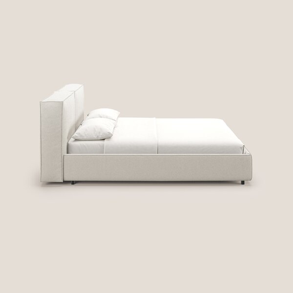 Cocoon letto imbottito contenitore sfoderabile in bouclet impermeabile