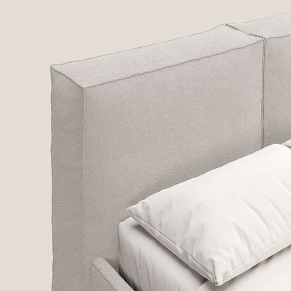 Cocoon letto imbottito contenitore sfoderabile in bouclet impermeabile