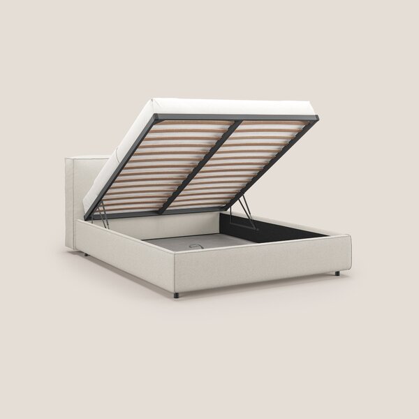Cocoon letto imbottito contenitore sfoderabile in bouclet impermeabile