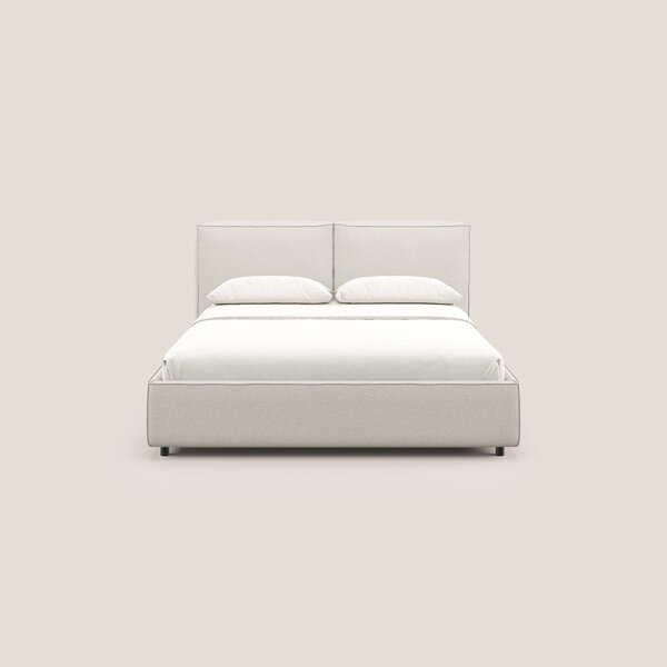 Cocoon letto imbottito contenitore sfoderabile in bouclet impermeabile