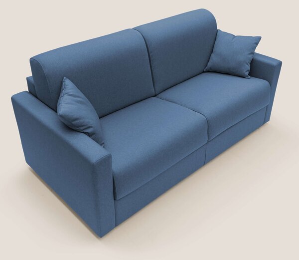 Chris Divano letto matrimoniale in tessuto impermeabile T13 blu