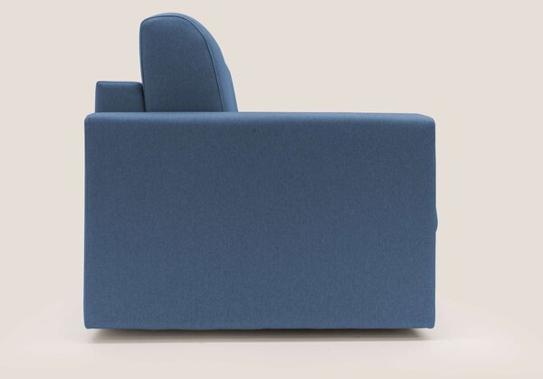 Chris Divano letto matrimoniale in tessuto impermeabile T13 blu