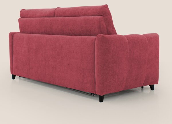 Peonia divano letto scandinavo con materasso H18 cm e morbido e alto s