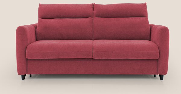 Peonia divano letto scandinavo con materasso H18 cm e morbido e alto s