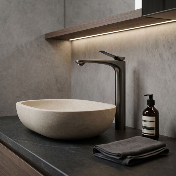 Rubinetto da lavabo PREMIUM Rea Vision Tytan High