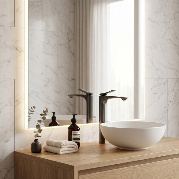 Rubinetto da lavabo PREMIUM Rea Vision Tytan High