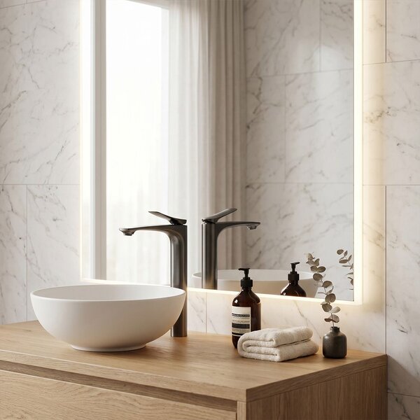 Rubinetto da lavabo PREMIUM Rea Vision Tytan High