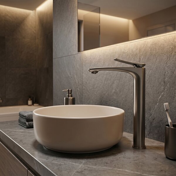 Rubinetto da lavabo PREMIUM Rea Vision Tytan High