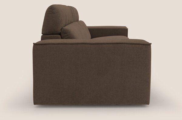 Clark Divano modulare con opzione relax elettrico in tessuto smacchiab