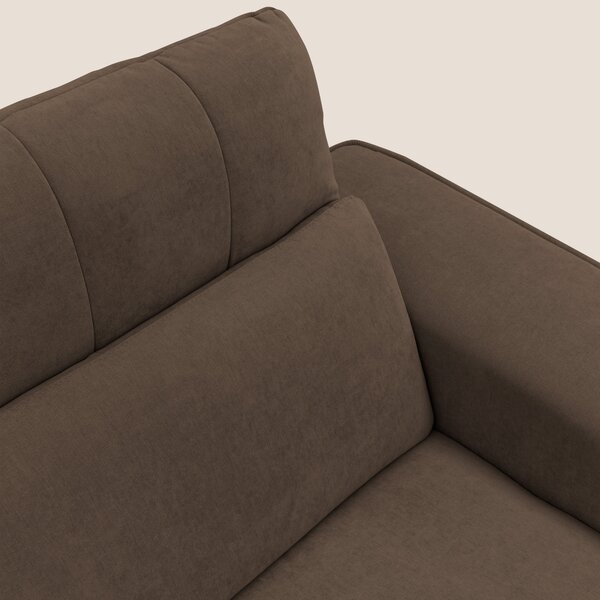 Clark Divano modulare con opzione relax elettrico in tessuto smacchiab