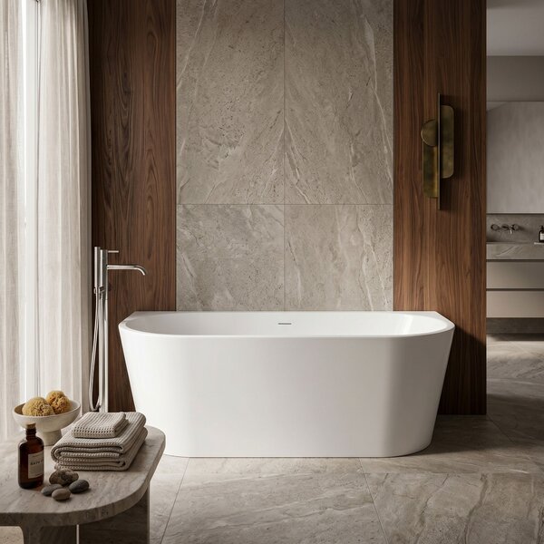 Vasca Bagno A Parete Rea Capri 180cm