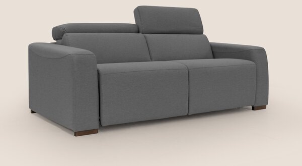Poseidon divano letto + relax elettrico in tessuto smacchiabile imperm