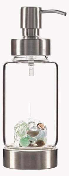 Dispenser sapone fatto a mano con inserto di pietra preziosa Forever Young