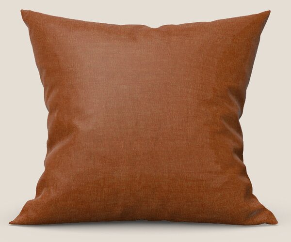 Aspen cuscino in elegante tessuto morbido smacchiabile T17 arancio