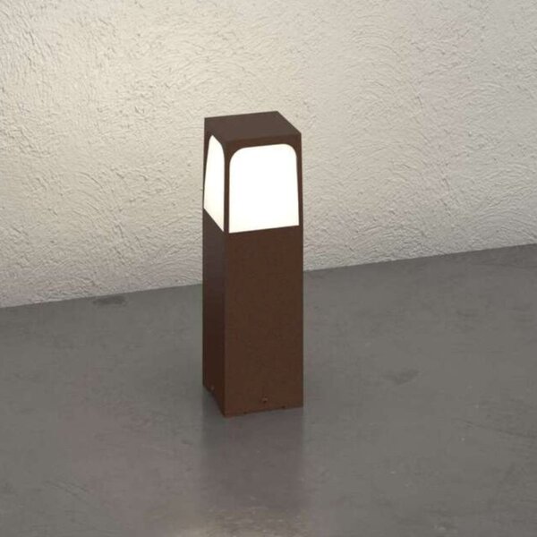 Lampioncino classico top light york co e27 led ip54 alluminio policarbonato - Top Light