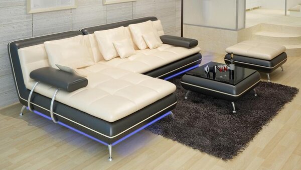 Divano in pelle divano zona giorno divano angolare divano angolare design divano moderno nuovo F3015