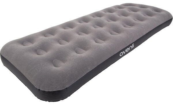 Materasso gonfiabile Avenli Camping CloudCoil grigio 191x73x22cm