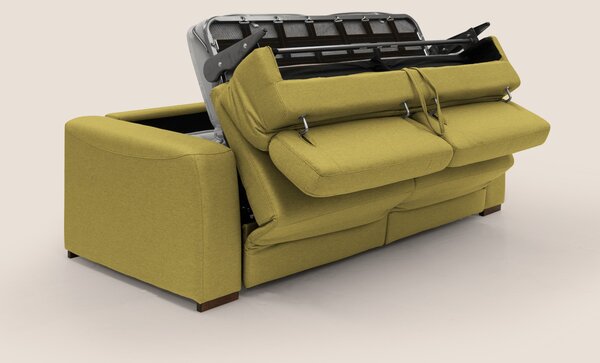 Poseidon divano letto + relax elettrico in tessuto smacchiabile imperm