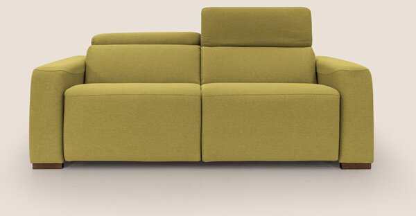 Poseidon divano letto + relax elettrico in tessuto smacchiabile imperm