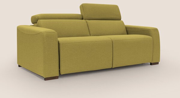 Poseidon divano letto + relax elettrico in tessuto smacchiabile imperm