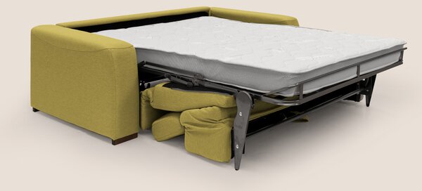 Poseidon divano letto + relax elettrico in tessuto smacchiabile imperm