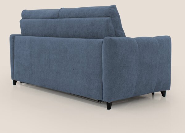 Peonia divano letto scandinavo con materasso H18 cm e morbido e alto s