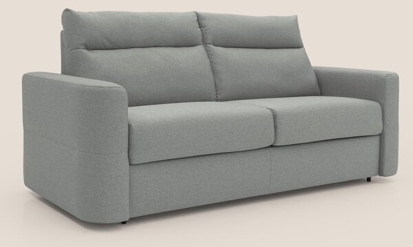 Cupido Divano letto materasso H18 cm e schienale alto in tessuto imper