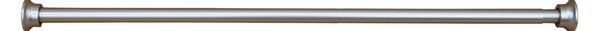 Bastone reggitenda doccia SENSEA L 75-135 cm silver