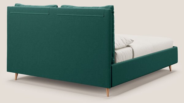 Nathan letto contenitore con cuscini regolabili con tasche in microfib