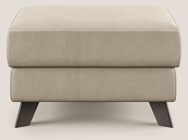 Moon Pouf contenitore e piedini alti in microfibra impermeabile T11 to