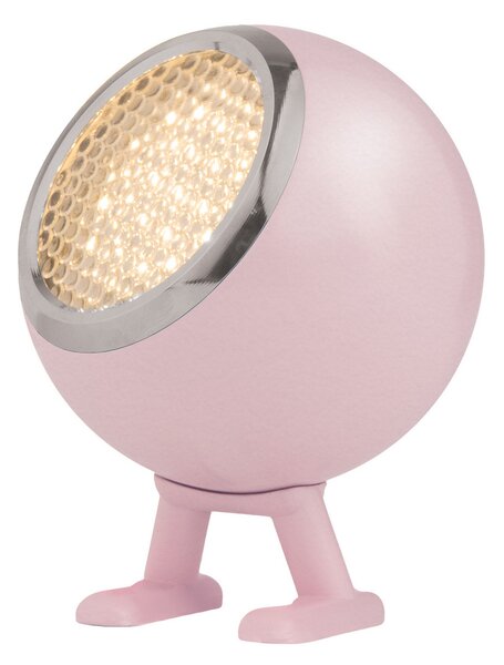Lampade da tavolo MR. WATTSON, Norbitt, dimmerabile, Rosa / Rosé, Soggiorno, Alluminio, Moderno