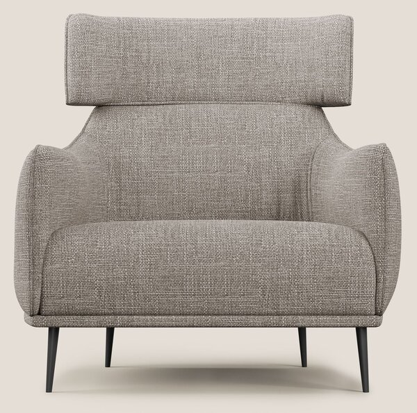 Zelda Poltroncina dal design moderno in morbido tessuto impermeabile T