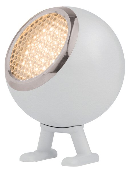 Lampade da tavolo MR. WATTSON, Norbitt, dimmerabile, Bianco, Soggiorno, Alluminio, Moderno