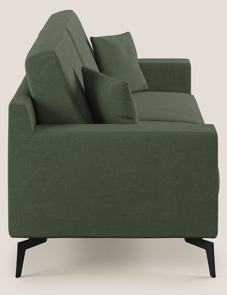 Prestige divano moderno in microfibra smacchiabile T11 verde